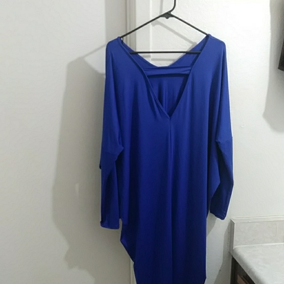 Royal Blue Dress - Picture 2 of 2